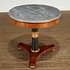 Continental Neoclassic gilt rosewood center table