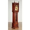 Tiffany & Co, Gothic Revival oak tall case clock