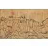 Chinese School,  silk scroll painting