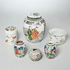 Collection Chinese enameled porcelains