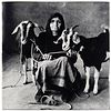 Irving Penn, Old Woman with Goats