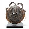West African Bronze Mask 