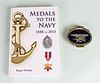 Navy Seal Belt Buckle and Medals To The Navy Book