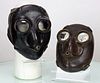 Two Victor Berge Ohio Rubber company WWII Masks