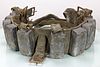 Vintage Divers Weight Belt With 10 Lead Ingots