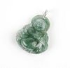 A jadeite carved Buddha pendant