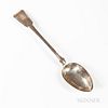 George IV Sterling Silver Stuffing Spoon