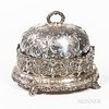 William Gale & Son Sterling Silver Covered Butter Dish