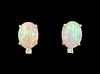 Charles Herdemian Opal Earrings