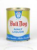 1960 Bull Dog Malt Liquor 8oz  239-09 Flat Top Santa Rosa, California