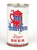 1969 Old Heidel Brau Lager Beer 12oz  T101-10 Ring Top Los Angeles, California