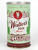 1961 Walter's Bock Beer (Aluminum lid) 12oz  144-20.2 Flat Top Pueblo, Colorado