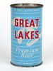 1959 Great Lakes Premium Beer 12oz  74-29 Flat Top Chicago, Illinois
