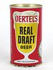 1965 Oertel's Real Draft Beer 12oz  T99-04 Ring Top Louisville, Kentucky