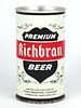 1971 Richbrau Premium Beer 12oz  T116-01 Ring Top Cumberland, Maryland