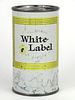 1958 White Label Beer 12oz  37-31.2 Flat Top Minneapolis, Minnesota