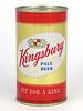 1953 Kingsbury Beer 12oz  88-09.1 Flat Top Sheboygan, Wisconsin