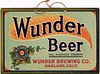 1933 Wunder Beer  San Francisco, California