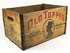 1934 Old Topper Beer/Ale Wooden Crate Rochester, New York
