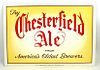 1960 Chesterfield Ale 9x13 inch TOC Yuengling, Pottsville, Pennsylvania