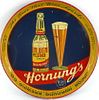 1935 Hornung's Pilsner Brew Beer 12 inch tray  Philadelphia, Pennsylvania