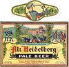 1933 Alt Heidelberg Pale Beer 11oz  WS122-09 Tacoma, Washington