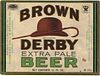 1935 Brown Derby Beer 11oz  WS6-11V Eureka, California