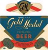 1934 Gold Medal Beer 11oz  WS54-19 Santa Rosa, California