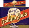 1937 Golden Suds Beer 11oz  WS55-09 Santa Rosa, California