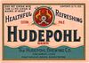 1934 Hudepohl Beer 12oz  OH26-23 Cincinnati, Ohio