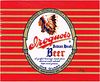 1964 Iroquois Indian Head Beer 32oz  One Quart Buffalo, New York