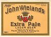 1936 John Wieland's Extra Pale Lager Beer 22oz  WS50-08 San Jose, California