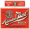 1937 Milwaukee's "Best" Bock Beer 12oz  WI341-11V Milwaukee, Wisconsin