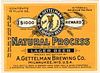 1939 Natural Process Lager Beer 12oz  WI341-08 Milwaukee, Wisconsin