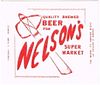 1961 Nelson's Super Market Beer 7oz Berlin, Wisconsin