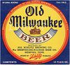 1937 Old Milwaukee Beer (Memphis  TN) 12oz  WI316-96 Milwaukee, Wisconsin