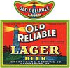 1933 Old Reliable Lager Beer 12oz  PA35-13 Greensburg, Pennsylvania