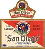 1936 San Diego Beer 11oz  WS33-01 San Diego, California