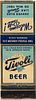 1936 Tivoli Beer 111mm CO-TIV-3 - Welcome Bill - Denver Elks Like Tivoli So Will You!
