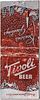 1941 Tivoli Beer CO-TIV-H1 - Colorado - Beautiful Christmas matchcover!