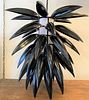 JEREMY COLE Aloe Noir Pendant Lamp Chandelier 
