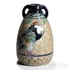 Large Decorated Amphora Pottery Vase
