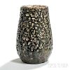 Dedham Pottery Volcanic Glaze Vase