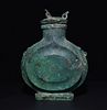 A Bronze Moonflask Shaped Vase
