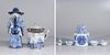 Group of Seven Various Blue & White Chinese Porcelain
