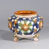 Chinese Sancai Glazed Ceramic Vase