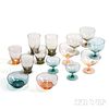 Sixty Pieces of Russel Wright Glassware