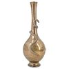 Japanese Meiji Period Serpent Bronze Gourd Vase