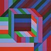 Victor Vasarely (French, 1906-1997)    Byss