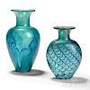 Two Robert Held Art Glass Vases
